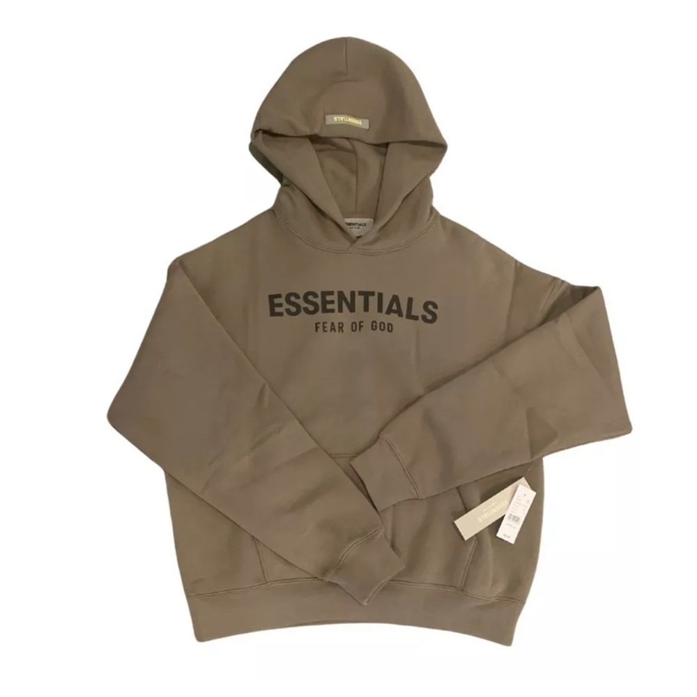 Fear of God ESSENTIALS Hoodie Taupe